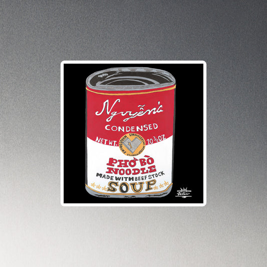 🧲 Nguyen’s Pho Bo Noodle Soup Can Magnets